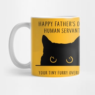 Cat Dad Father Day Overlord Mug